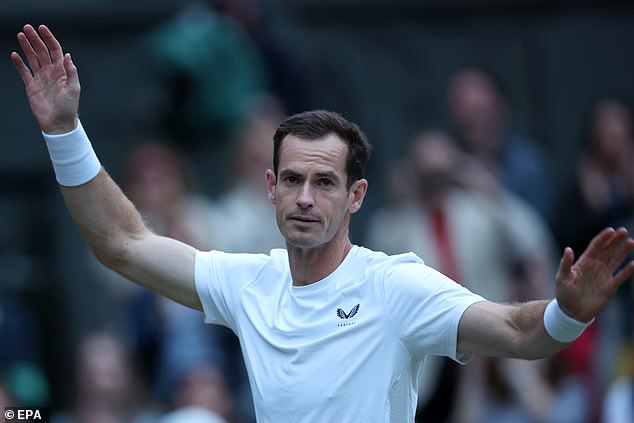 Murray bid an emotional farewell to Wimbledon's Centre Court earlier this summer.