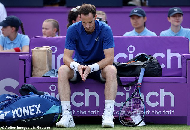 Despite making progress, she was unable to get fit enough to play in the singles draw at SW19.