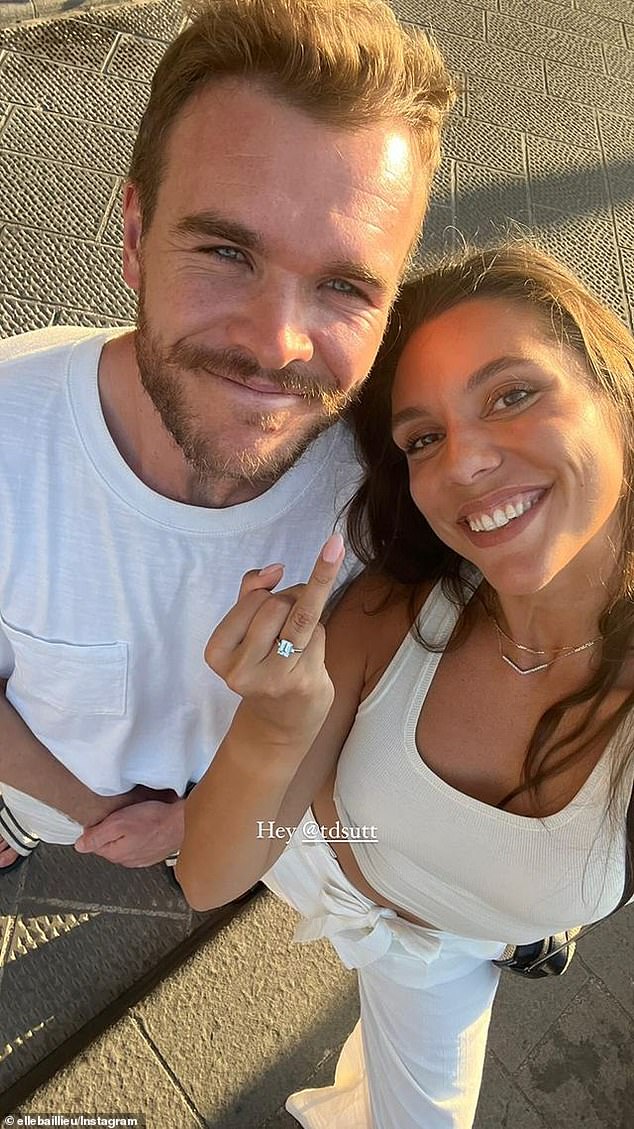 Other images showed the couple looking clearly delighted as they posed for loved-up selfies on the streets of Florence.