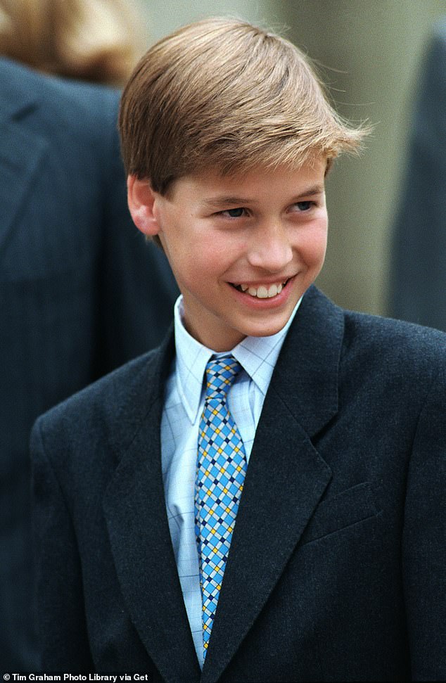 Wearing formal attire is a common trend among royal children, one that Prince William also followed when he was younger (seen in 2004).