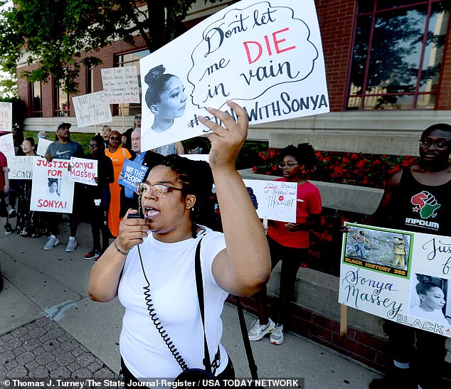 Massey's death has sparked massive protests in the city of Springfield