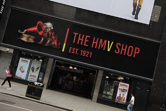 In honour of Peggy, HMV on Oxford Street has even replaced its dog and gramophone logo with one featuring the dog.