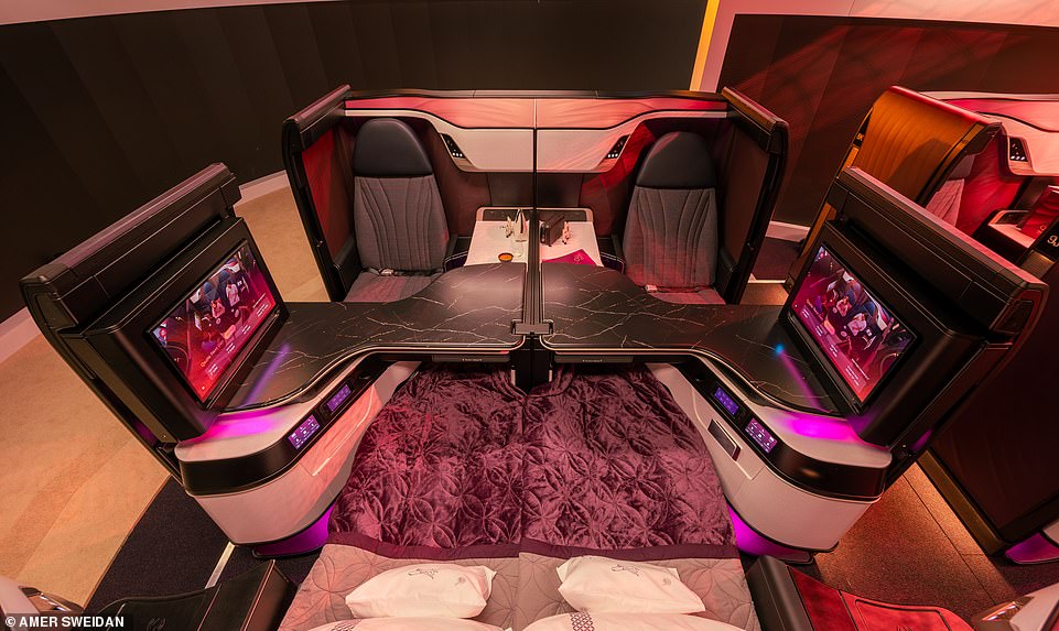 The new seats are larger: two inches wider, one inch longer in bed mode and 4.5 inches wider in bed mode.