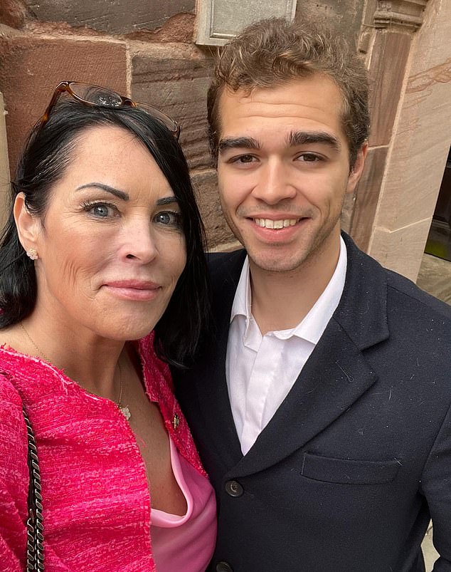 Ben Ross, 26 (pictured with his mother Felix Robinson), has not been seen since July 10, several days after his mobile phone and wallet were stolen in a robbery on the beach.