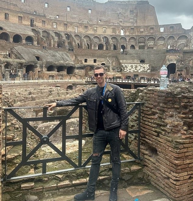 Ben shared a photo on his social media showing that he visited the Colosseum in Rome in March.