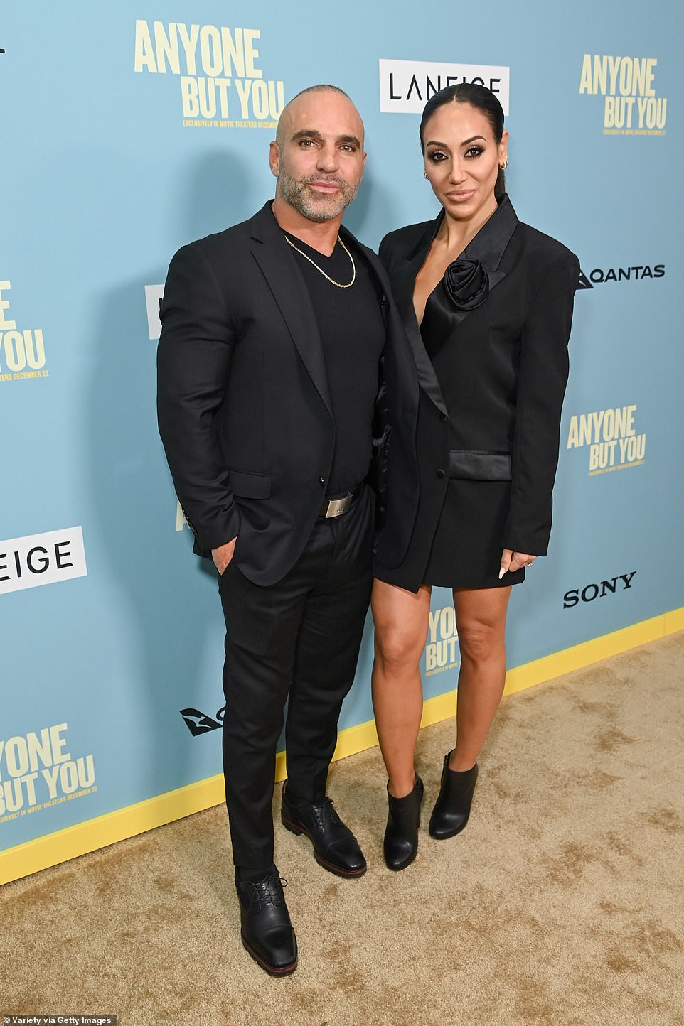 The Gorgas at the premiere of Anyone But You held at AMC Lincoln Square in 2023 in New York City