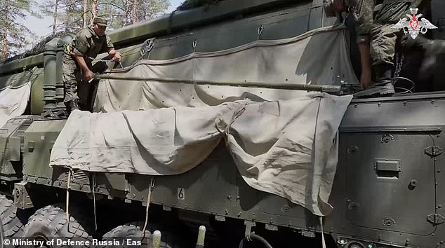 The Interfax news agency reported that missile launcher crews would move more than 100 kilometers to practice camouflage and deployment techniques.