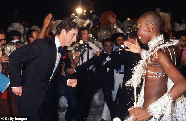 He caused a sensation in his day, twirling energetically and strutting with a famous dancer named Pina de Beija-Flora.