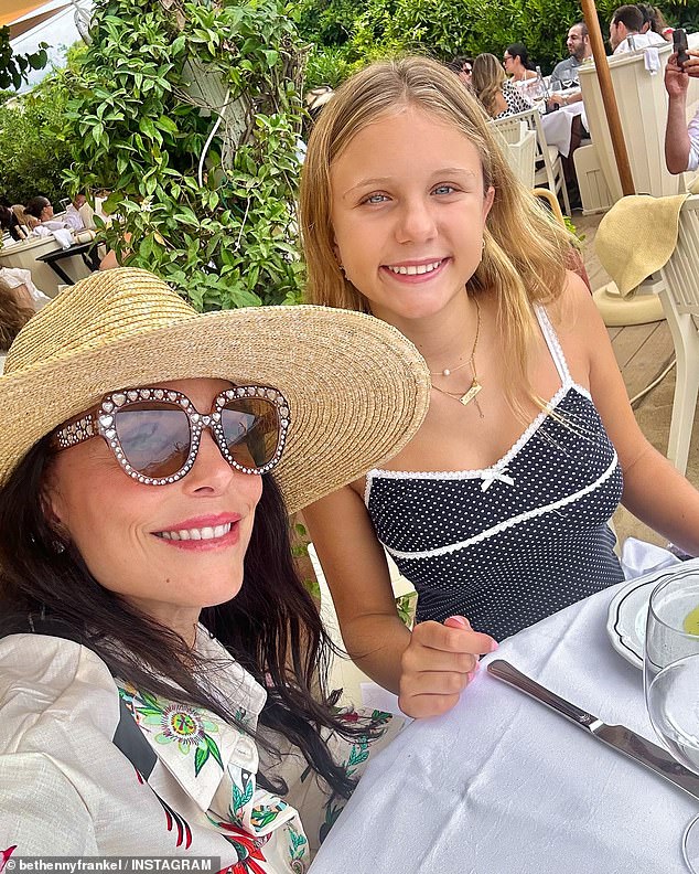 Mother and daughter moved their vacation from the Hamptons to the glamorous seaside town on the French Riviera