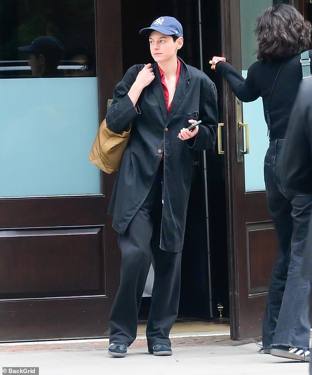 Hours earlier, Emma was spotted leaving her hotel in New York with her long-time boyfriend, Rami Malek.