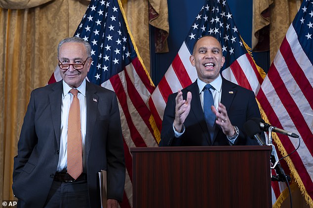 Harris' first campaign speech as the presumptive Democratic nominee came an hour after two other Democrats who had held out on voting endorsed her.