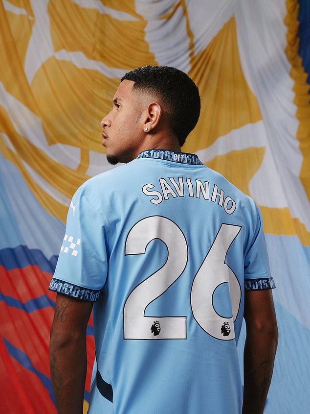 Savinho has decided to wear the number 26, which was last worn at City by Riyad Mahrez