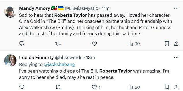 1721766570 102 Roberta Taylor star of EastEnders and The Bill dies aged