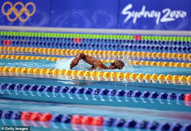 The Equatorial Guinean's attempt at the 100-meter freestyle consecrated him to Olympic history