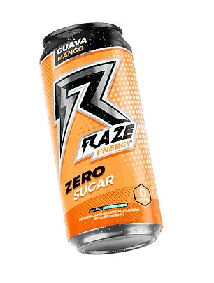 South African health inspectors have discovered that 18 shops were selling highly caffeinated drinks (pictured: Raze energy drink)