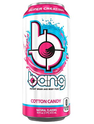 The energy drinks were found to contain 300mg of caffeine in just 437ml, far exceeding the legal caffeine limit of 320mg per litre (pictured, Bang energy drink)