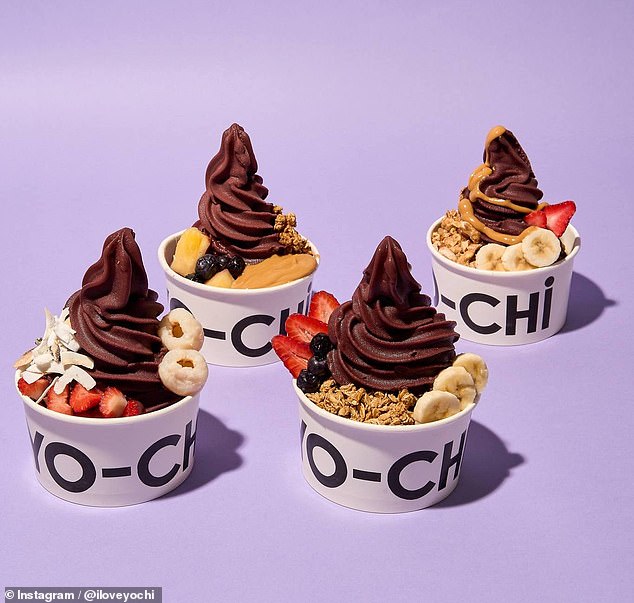 Yo-Chi’s açai is a great option for those who don’t enjoy frozen yogurt. Topped with fresh fruit and peanut butter sauce, it’s a firm fan favorite.