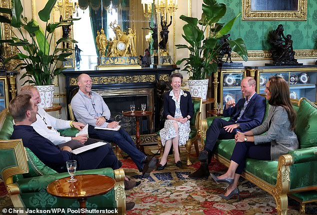 Prince William and Princess Anne are known to share a close bond, with the pair appearing alongside Kate on Mike Tindall's podcast The Good, The Bad and The Rugby in an episode that aired last year.