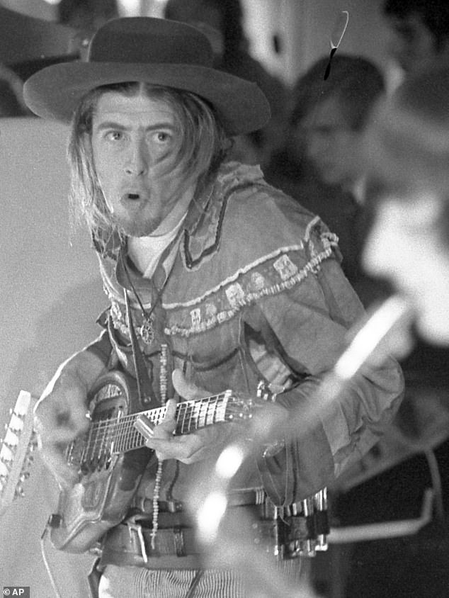 Mayall performing with his band the Bluesbreakers in Munich in 1969. The influential band was a training ground for Eric Clapton, Mick Fleetwood and many other superstars.