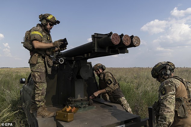 Photo provided by the Donbass Special Forces Battalion of the 18th Slavic Brigade of the National Guard of Ukraine