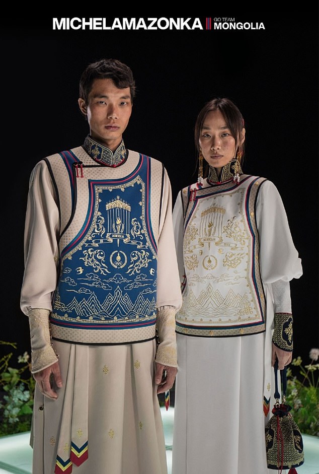 Mongolia's stylish Olympic robes have received praise from fans who say the designs have 