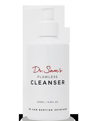 Dr. Sam's Flawless Cleanser is suitable for all skin types