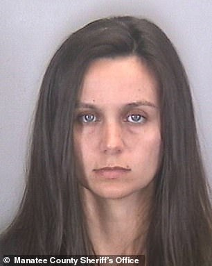 Ashley now faces a minimum sentence of 25 years behind bars and a maximum sentence of life in prison if convicted. (pictured: her mugshot)