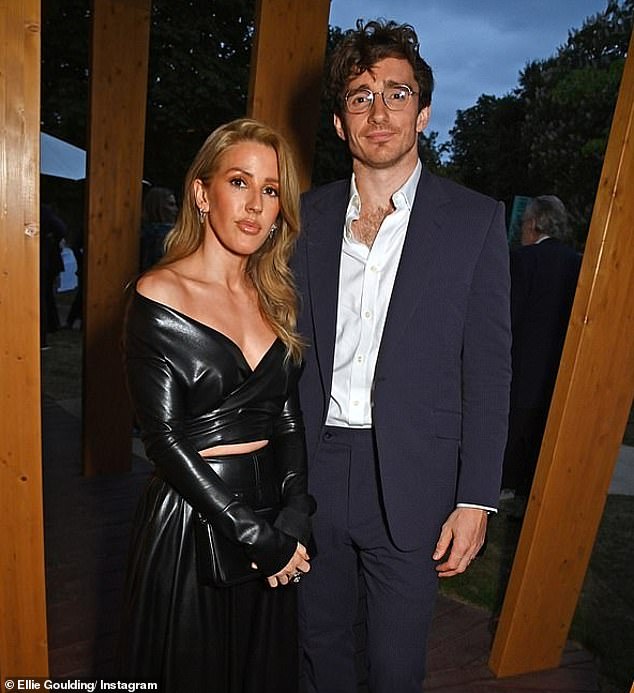 The singer announced the end of her four-year marriage earlier this year after splitting from ex-husband Caspar Jopling (pictured together).