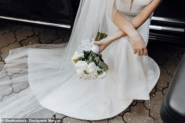 Some brides have lost thousands of dollars after discovering their order was never fulfilled and the wedding dress designers never received their deposit (stock photo of a bride)