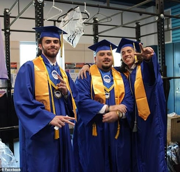 Lenay (left) recently graduated with an Associate of Arts degree from Centralia College, located approximately 85 miles south of Seattle. He received honors from Phi Theta Kappa, President's List, Capital Classroom, and Made Men.