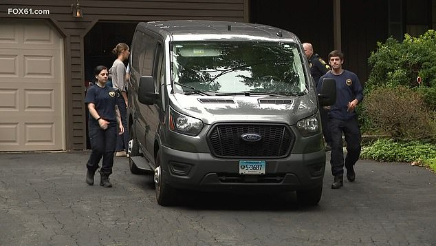 She was found dead at her former shared home in Burlington, Connecticut, on Wednesday, hours before she was to be sentenced.