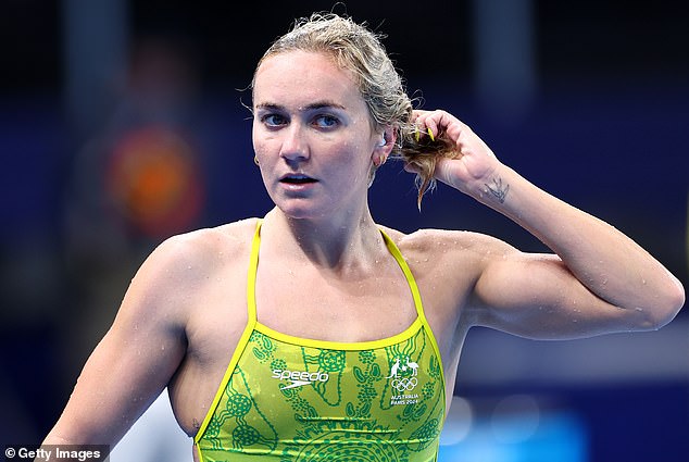 Ledecky and Ariarne Titmus (pictured) will battle it out for Olympic gold in the 400m freestyle in one of the most anticipated clashes of the Games.