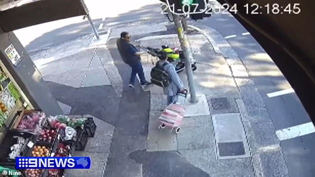 Harrowing CCTV footage shows the young family's final moments before they were separated in an unimaginable tragedy when their pram rolled onto the train tracks.