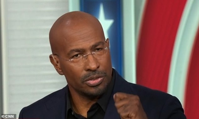 CNN's Van Jones got emotional talking about his 