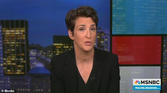 MSNBC's Rachel Maddow praised Biden's performance as 