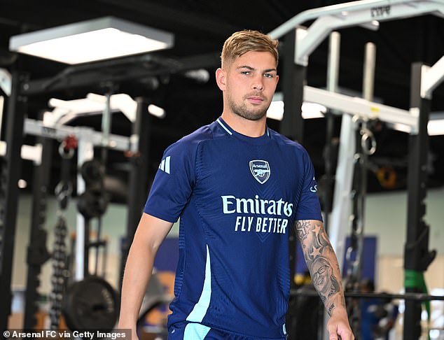 Arsenal academy graduate Emile Smith Rowe is close to signing for Fulham