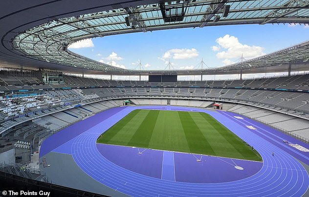 The image above shows the 'finish line': the Stade de France in Paris.