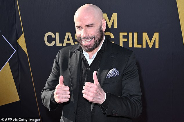 This sugar gel promoted 80 to 90 percent of hair growth in mice with male pattern baldness, presenting a potential treatment for men like John Travolta (pictured) who suffer from hair loss.