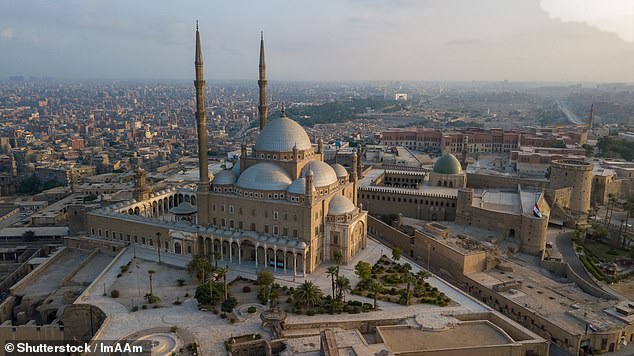 One of Cairo's non-pyramidal attractions: the Cairo Citadel, a medieval fortification from the Islamic era