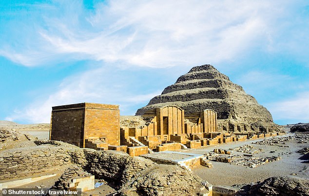 The Step Pyramid of Saqqara is easily accessible from Cairo.