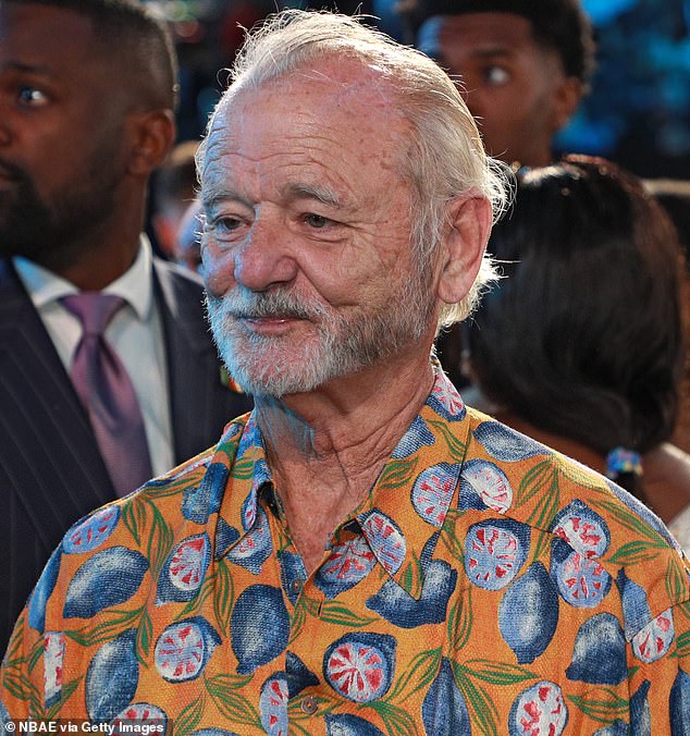 Bill Murray (pictured in June) was one of many celebrities who came to visit Istanbul.