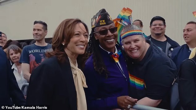 An image of Vice President Harris from her 'We Choose Freedom' campaign video