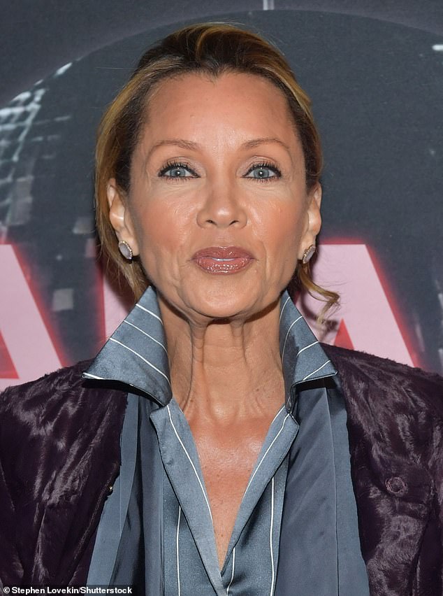 The former Miss America also said she is not interested in more intense anti-aging procedures, pictured in March 2024.