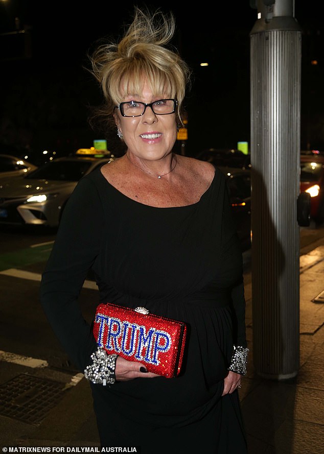 Federal Liberal Party deputy leader and Sky News contributor Teena McQueen (pictured) also attended the event.