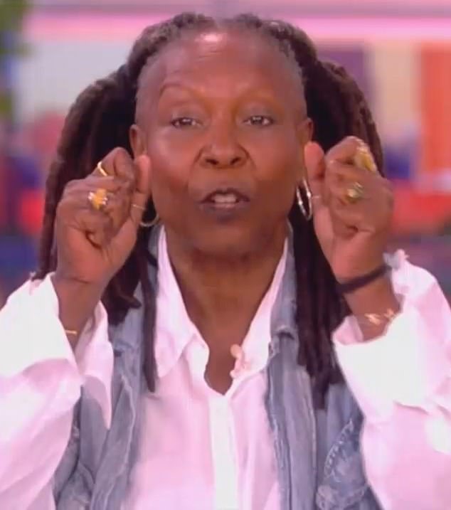 Whoopi Goldberg admitted that she had 