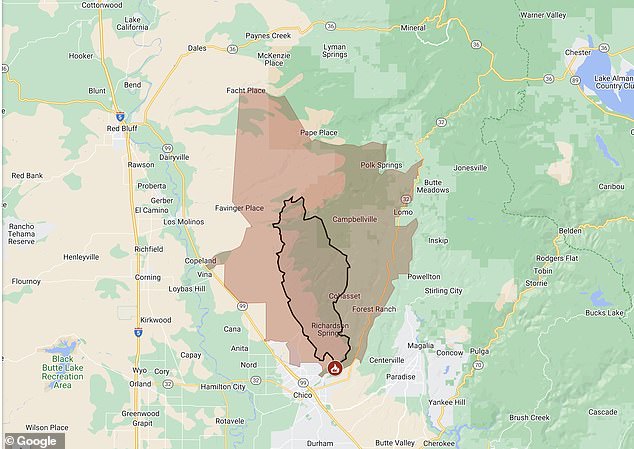 The Park Fire in Butte County has burned 71,000 acres, making it the largest in the state so far this year.