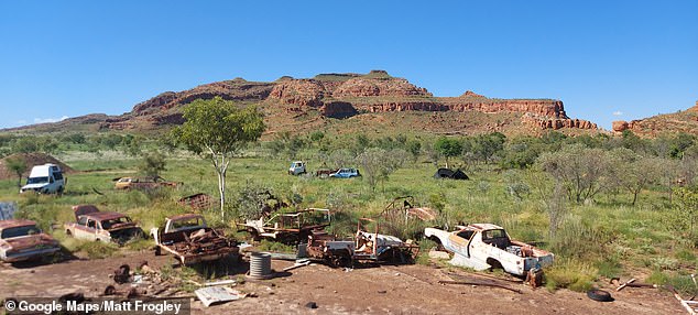 Two pilots have died after two helicopters collided shortly after takeoff near Mount Anderson Station (pictured) in Western Australia's Kimberley region on Thursday morning.