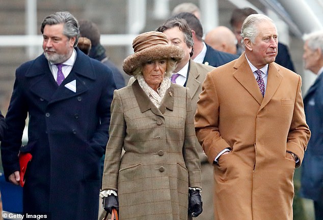 Fawcett (left) began his career in the Royal Family as a footman to Queen Elizabeth II in the 1980s.