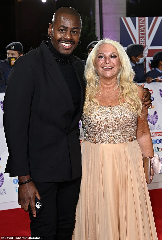 Mr Ofoedu (pictured in 2021 with Ms Feltz) is in talks to become the Conservative mayoral candidate.