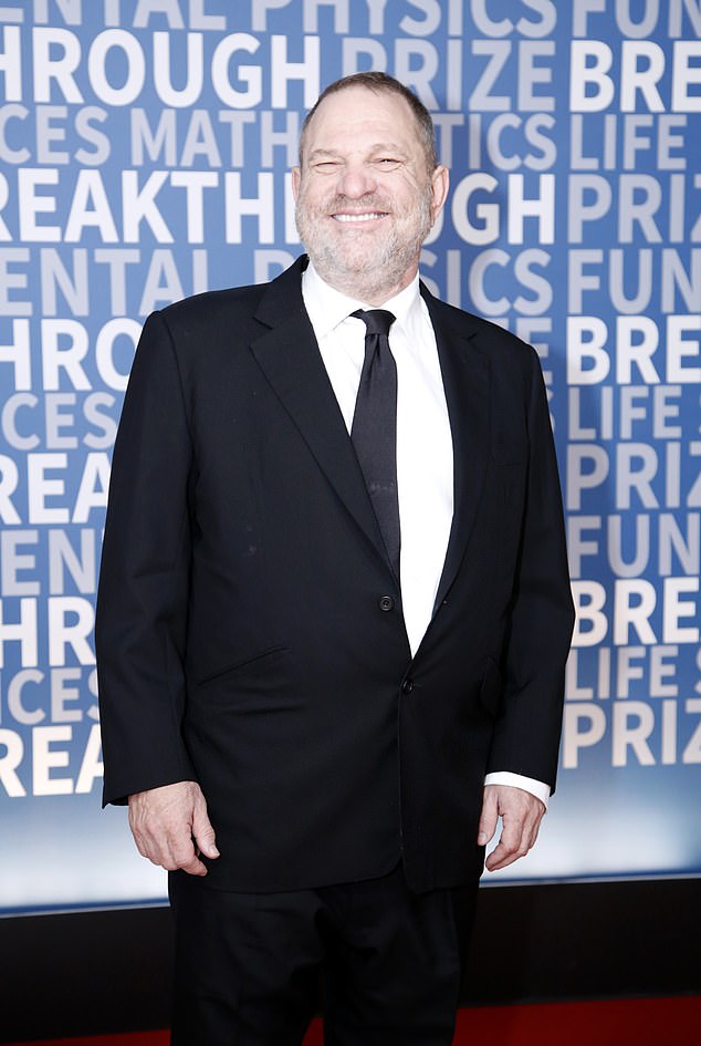 Weinstein was convicted in New York and Los Angeles for a range of sexual offences and was serving a 23-year sentence on the East Coast. Pictured: Weinstein in 2017